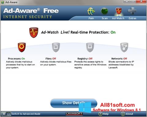 Skærmbillede Ad-Aware Windows 8.1