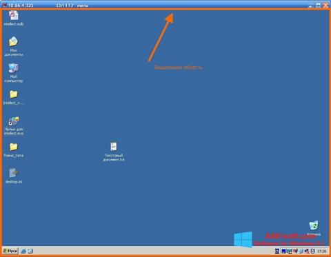 Skærmbillede Radmin Windows 8.1