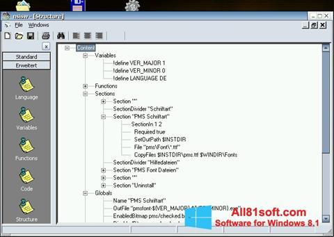 Skærmbillede NSIS Windows 8.1