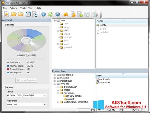 Skærmbillede Astroburn Lite Windows 8.1
