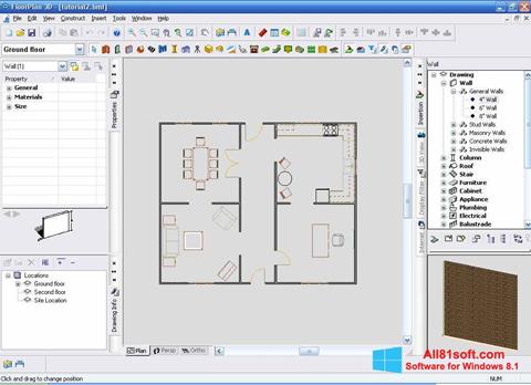 Skærmbillede FloorPlan 3D Windows 8.1