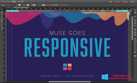 Skærmbillede Adobe Muse Windows 8.1