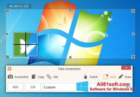 Skærmbillede ScreenShot Windows 8.1