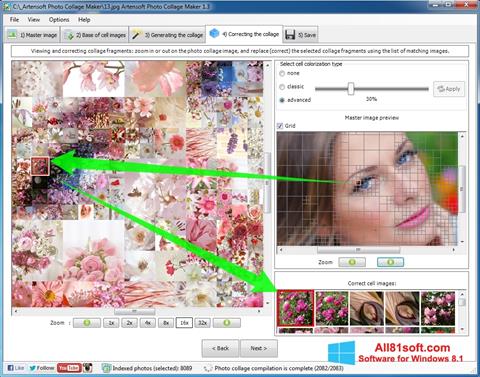Skærmbillede Photo Collage Maker Windows 8.1
