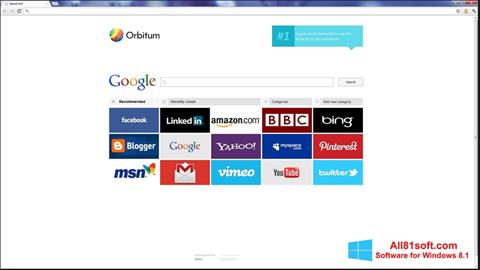 Skærmbillede Orbitum Windows 8.1