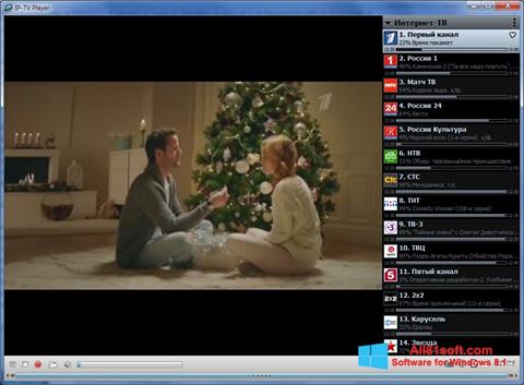 Skærmbillede IP-TV Player Windows 8.1