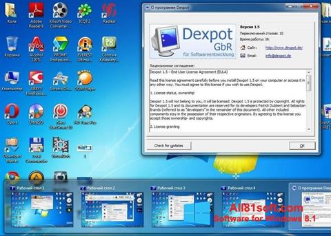 Skærmbillede Dexpot Windows 8.1