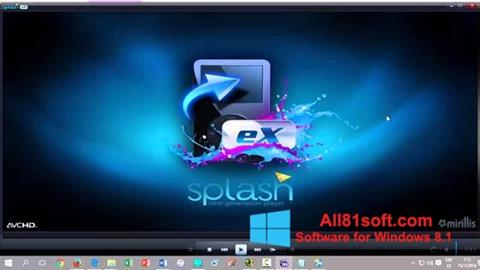Skærmbillede Splash PRO EX Windows 8.1