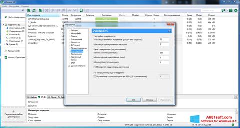 Skærmbillede uTorrent Windows 8.1