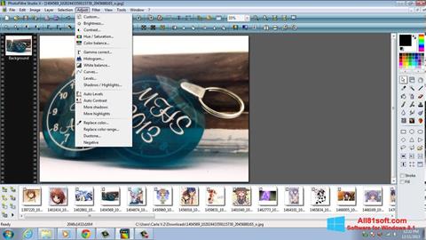 Skærmbillede PhotoFiltre Studio X Windows 8.1