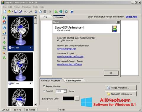 Skærmbillede Easy GIF Animator Windows 8.1