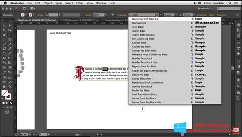 Skærmbillede Adobe Illustrator Windows 8.1